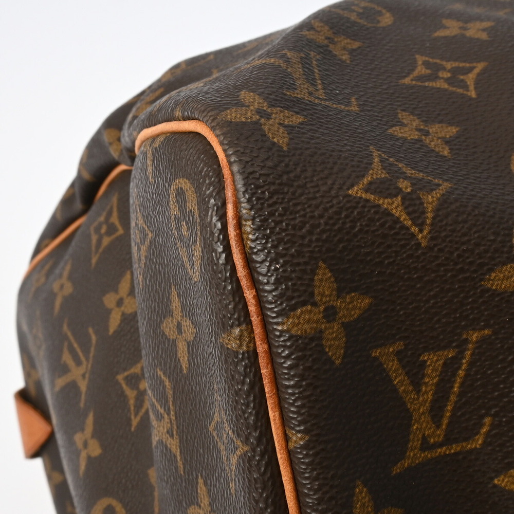 Louis Vuitton Monogram Keepall Brown Canvas Boston Bag - Picture 6 of 11